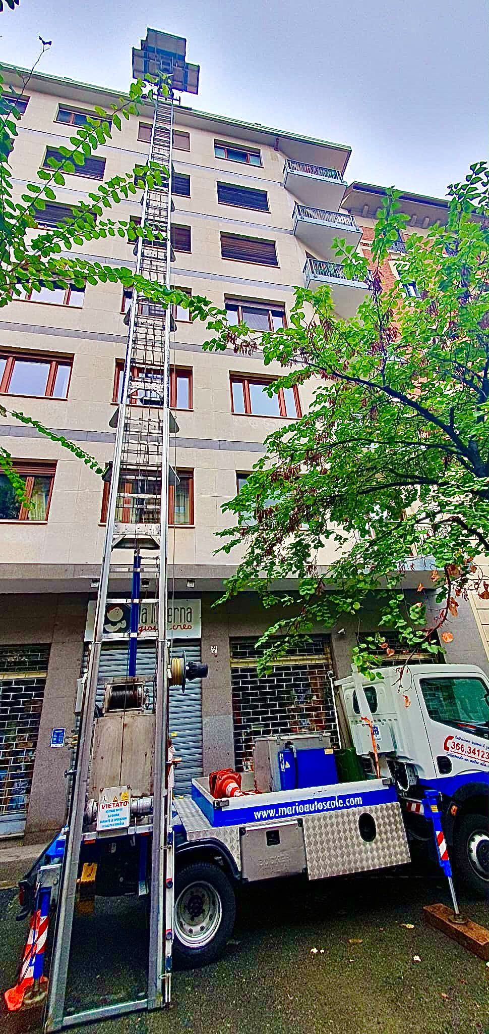 Autoscala per trasloco a Torino e provincia